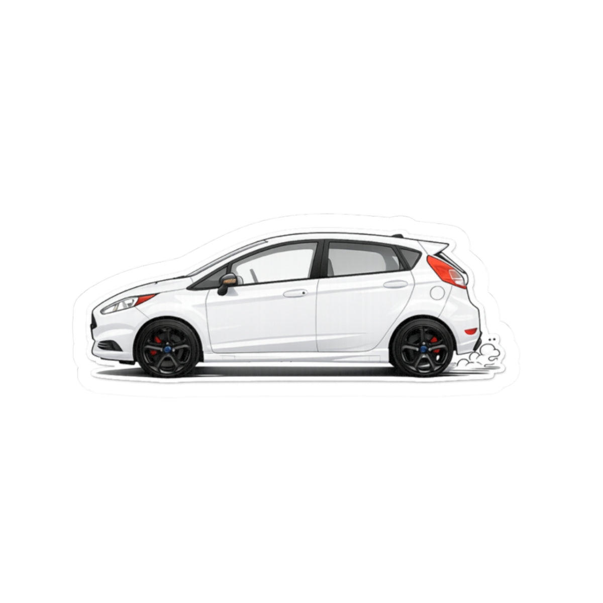 My big turbo FiST — Kiss-Cut Sticker